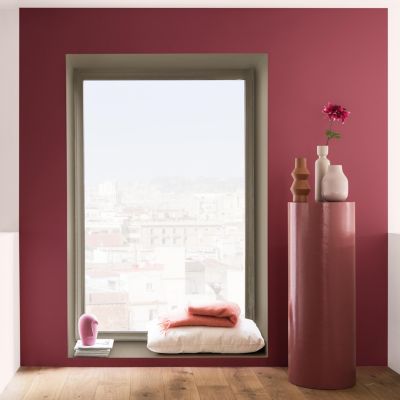 Testeur peinture grès Rose satin Dulux Valentine Crème de couleur 30 ml