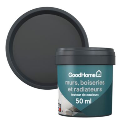 Testeur peinture gris louisville satin GoodHome Premium 50 ml