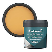Testeur peinture intérieure couleur GoodHome mat cádiz orange 50ml