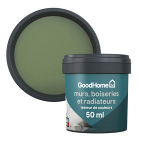 Testeur peinture intérieure couleur GoodHome satin edenberry vert 50ml