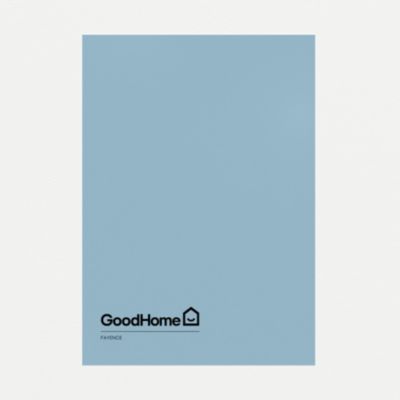 Testeur peinture intérieure couleur GoodHome satin fayence bleu 50ml