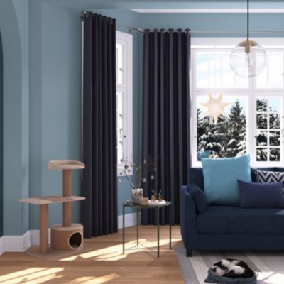 Testeur peinture intérieure couleur GoodHome satin lourmarin bleu 50ml