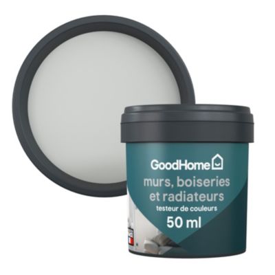 Testeur peinture intérieure couleur GoodHome satin melville gris 50ml