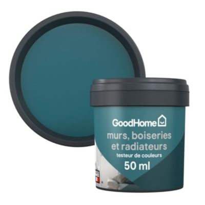 Testeur peinture intérieure couleur GoodHome satin sainte-maxime vert 50ml