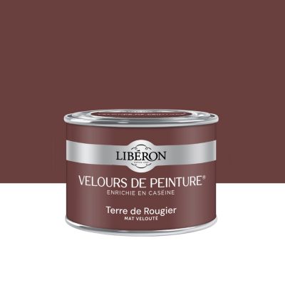 Testeur peinture marron terre de rougier Libéron Velours de peinture 125 ml