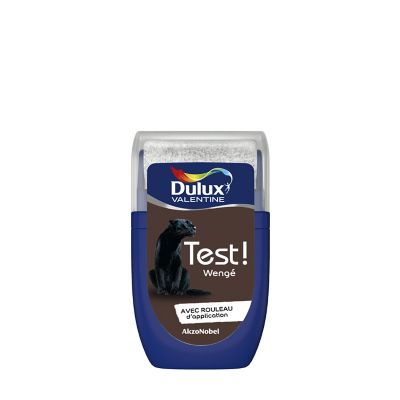 Testeur peinture marron wengé Dulux Valentine Crème de couleur 30 ml