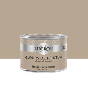 Testeur peinture murs, plafonds et boiseries Velours de Testeur peinture beige paris-brest Libéron 125 ml