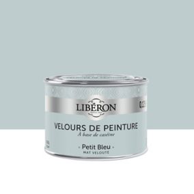 Testeur peinture murs, plafonds et boiseries Velours de Testeur peinture petit bleu Libéron 125 ml