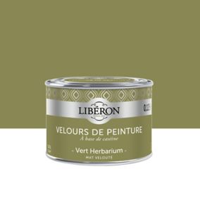 Testeur peinture murs, plafonds et boiseries Velours de Testeur peinture vert herbarium Libéron 125 ml