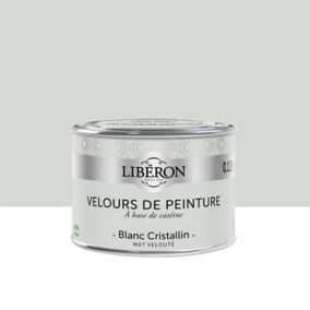 Testeur peinture murs, plafonds et boiseries Velours peinture blanc cristallin Libéron 125 ml