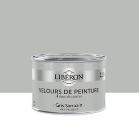 Testeur peinture murs, plafonds et boiseries Velours peinture gris sarrazin Libéron 125 ml