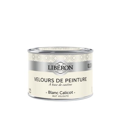 Testeur peinture murs, plafonds et boiseries Velours peinture jaune calisson Libéron 125 ml