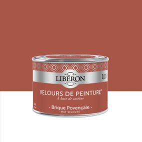 Testeur peinture murs, plafonds et boiseries Velours peinture orange brique provencale Libéron 125 ml