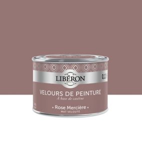 Testeur peinture murs, plafonds et boiseries Velours peinture rose merciere Libéron 125 ml