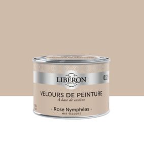 Testeur peinture murs, plafonds et boiseries Velours peinture rose nympheas Libéron 125 ml