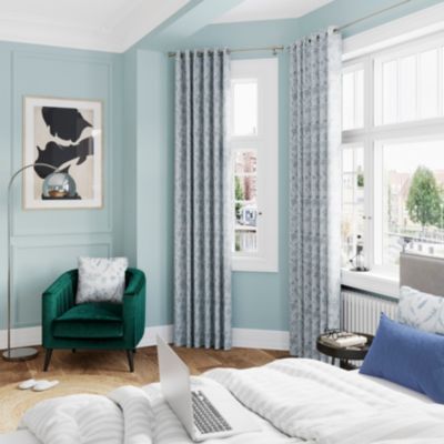 Testeur peinture résistante murs, boiseries et métal GoodHome bleu Toulon mat 50ml