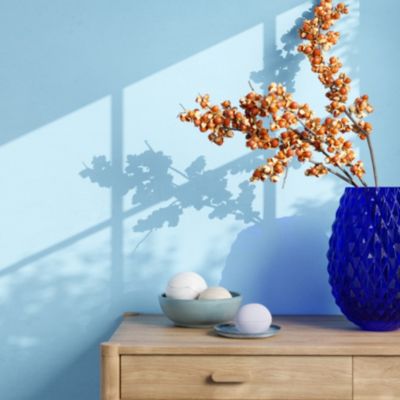 Testeur peinture résistante murs, boiseries et métal GoodHome Fréjus bleu 50ml