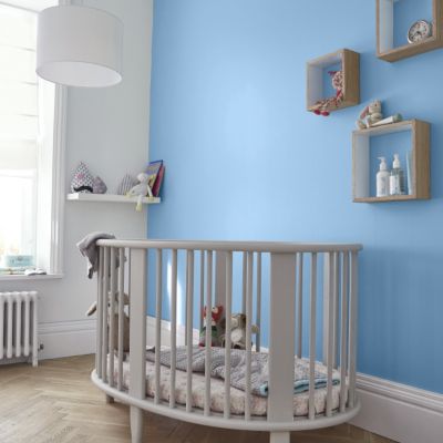 Testeur peinture résistante murs, boiseries et métal GoodHome Fréjus bleu 50ml