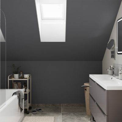 Testeur peinture résistante murs, boiseries et métal GoodHome gris Hamilton mat 50ml