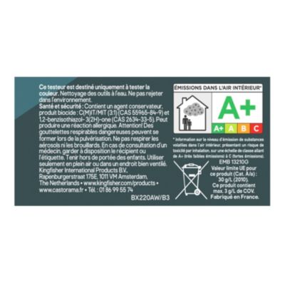 Testeur peinture résistante murs, boiseries et métal GoodHome marron Cordoba mat 50ml