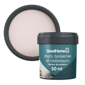 Testeur peinture résistante murs, boiseries et métal GoodHome rose Kyoto mat 50ml