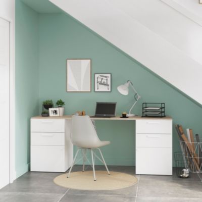 Testeur peinture résistante murs, boiseries et métal GoodHome vert Artane mat 50ml