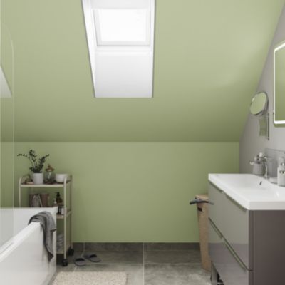 Testeur peinture résistante murs, boiseries et métal GoodHome vert Galway mat 50ml