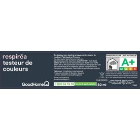 Testeur peinture Respiréa GoodHome gris Brooklyn satin 50ml