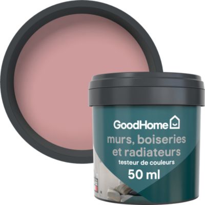 Testeur peinture rose harima velours GoodHome Premium 50 ml