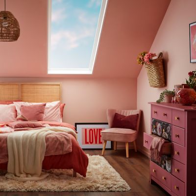 Testeur peinture rose isumi satin GoodHome Premium 50 ml