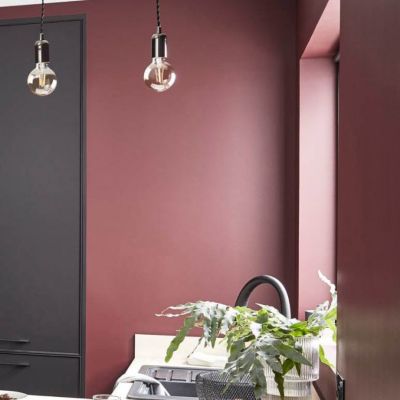 Testeur peinture rouge fulham mat GoodHome Premium 50 ml