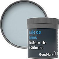 Testeur peinture salle de bains GoodHome bleu Toulon satin 50ml