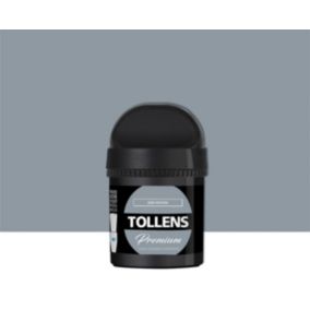 Testeur peinture Tollens premium murs, boiseries et radiateurs gris moyen mat 50ml