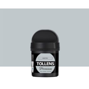 Testeur peinture Tollens premium murs, boiseries et radiateurs gris tendre mat 50ml