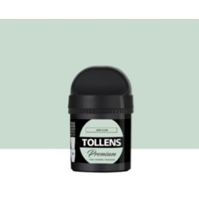 Testeur peinture Tollens premium murs, boiseries et radiateurs jade clair mat 50ml