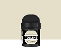 Testeur peinture Tollens premium murs, boiseries et radiateurs note de beige mat 50ml