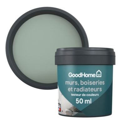 Testeur peinture vert carlow satin GoodHome Premium 50 ml
