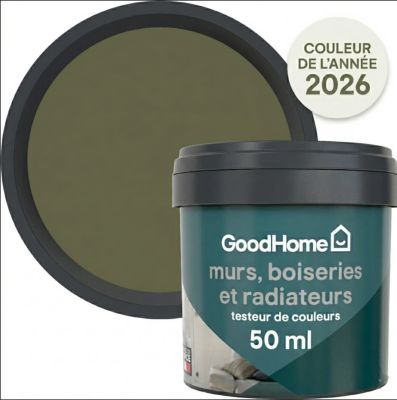 Testeur peinture vert coragh velours GoodHome Premium 50 ml