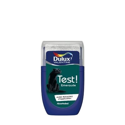 Testeur peinture vert émeraude Dulux Valentine Crème de Couleur 30 ml