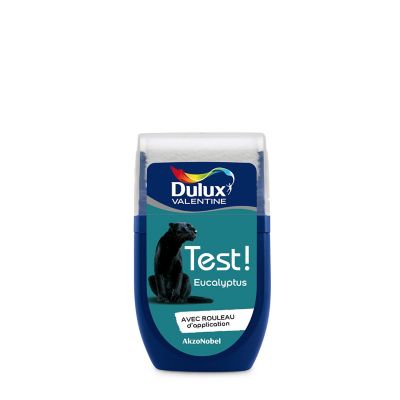 Testeur peinture vert eucalyptus Dulux Valentine Crème de couleur 30 ml