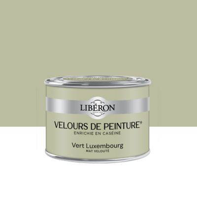 Testeur peinture vert luxembourg Libéron Velours de peinture 125 ml