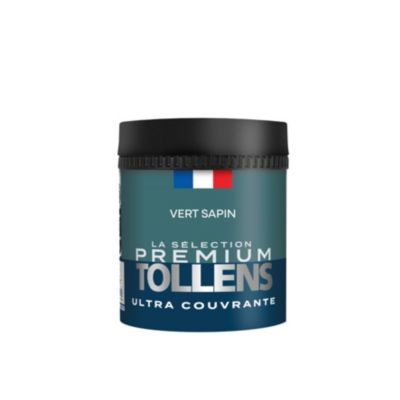 Testeur peinture vert sapin velours Tollens Premium 50 ml