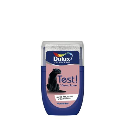 Testeur peinture vieux rose Dulux Valentine Crème de Couleur 30 ml