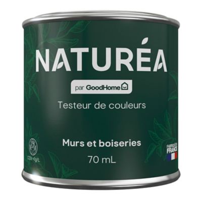 Testeur peinture vieux rose velours GoodHome Naturéa 70 ml