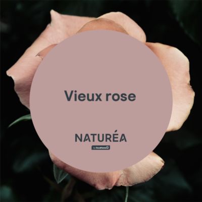 Testeur peinture vieux rose velours GoodHome Naturéa 70 ml