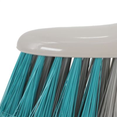 Tête de balais à poils Doux GoodHome fibres mélangées gris et bleu L.28 x l.7cm