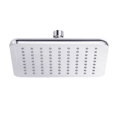 Tête de douche carrée 20 x 20 cm, chrome, Milia GoodHome