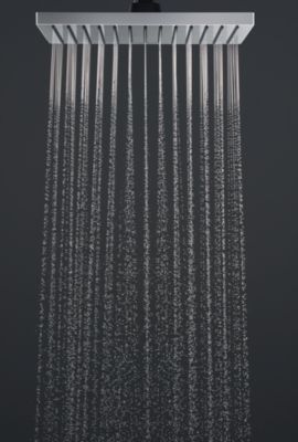 Tête de douche rectangulaire 23 cm, Hansgrohe Vernis Shape 230 Eco C
