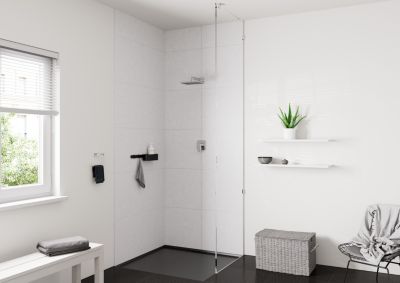Tête de douche rectangulaire 23 cm, Hansgrohe Vernis Shape 230 Eco C