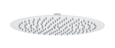 Tête de douche ronde Ø30 cm, blanc, Edouard Rousseau